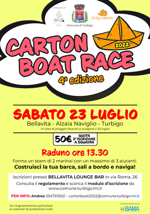CARTON BOAT RACE - 4a edizione
